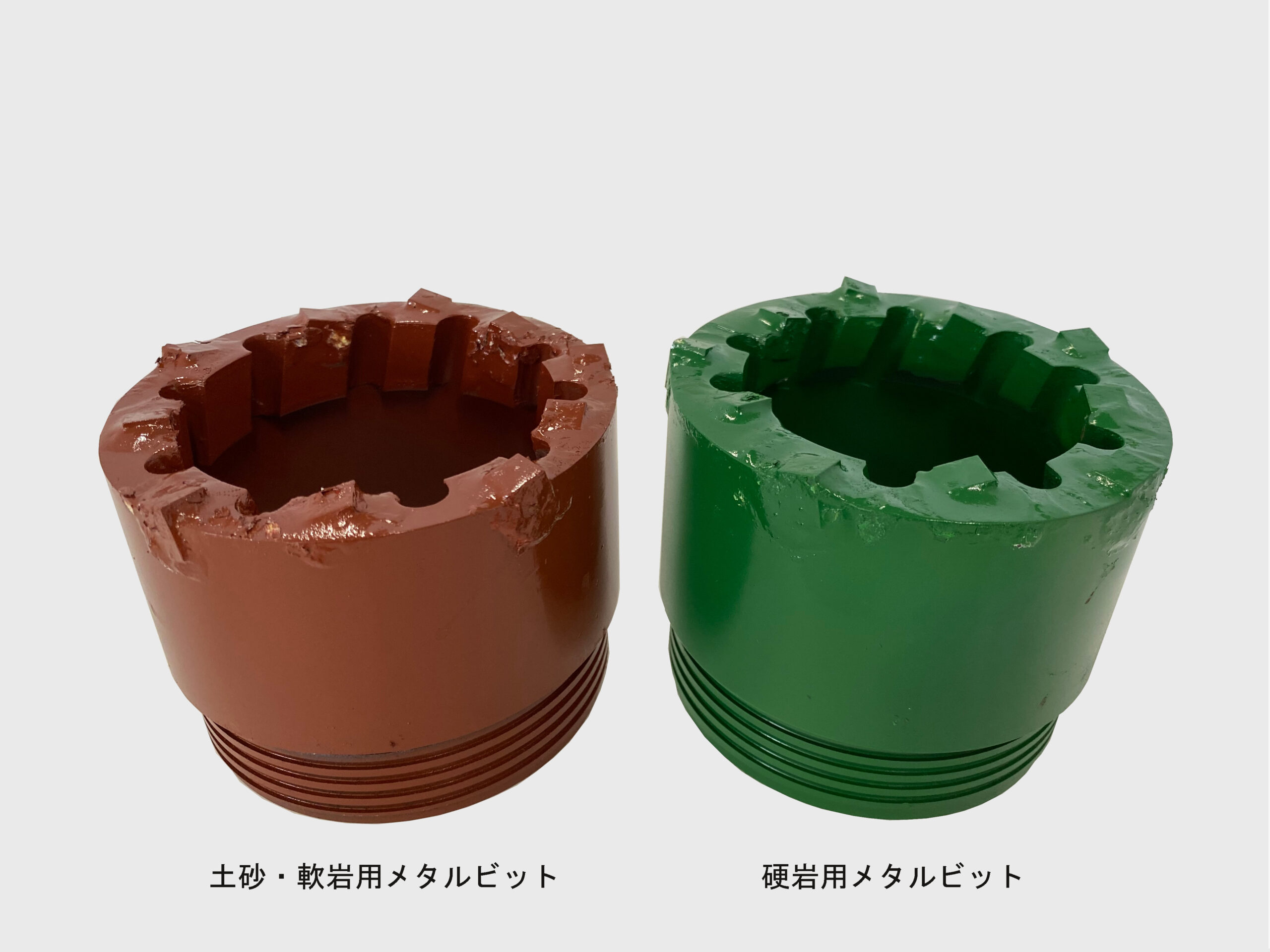 ケーシングチューブ先端用ビット ほどける